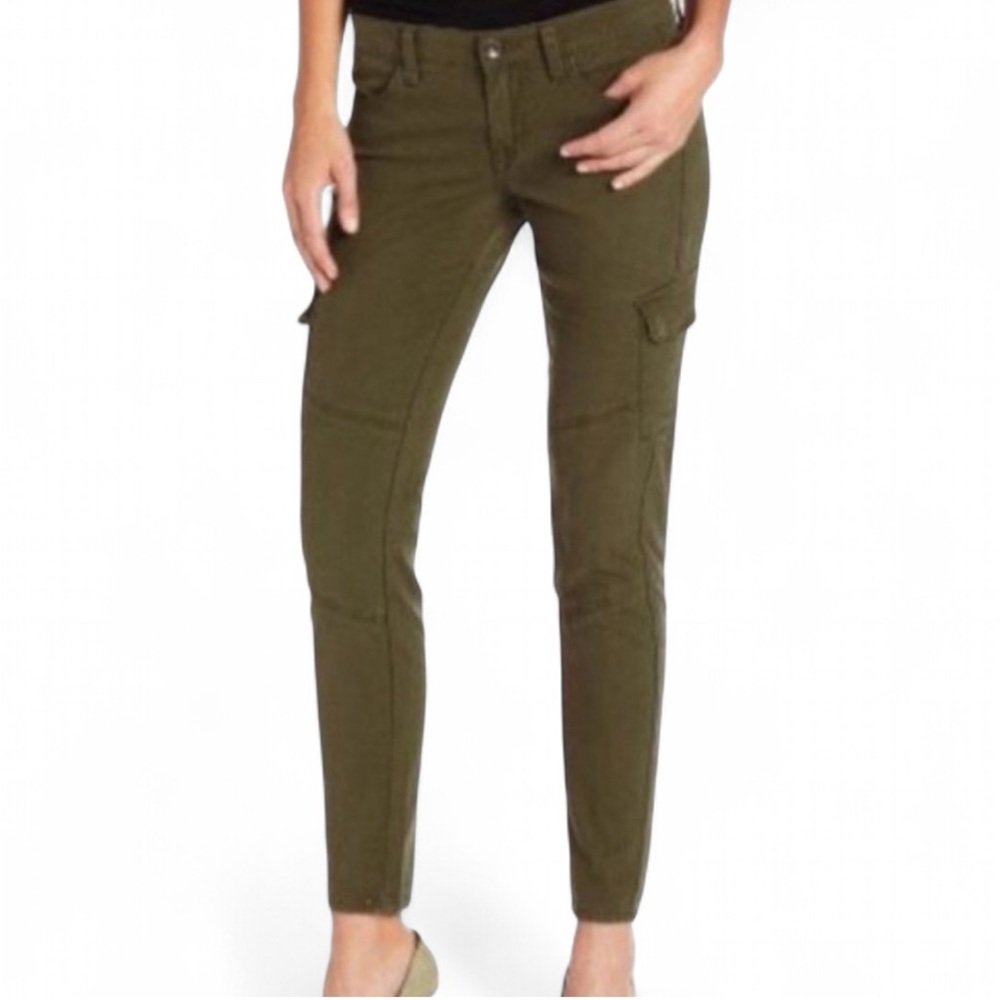Lucky Brand Green Skinny Cargo Jeans Size 25